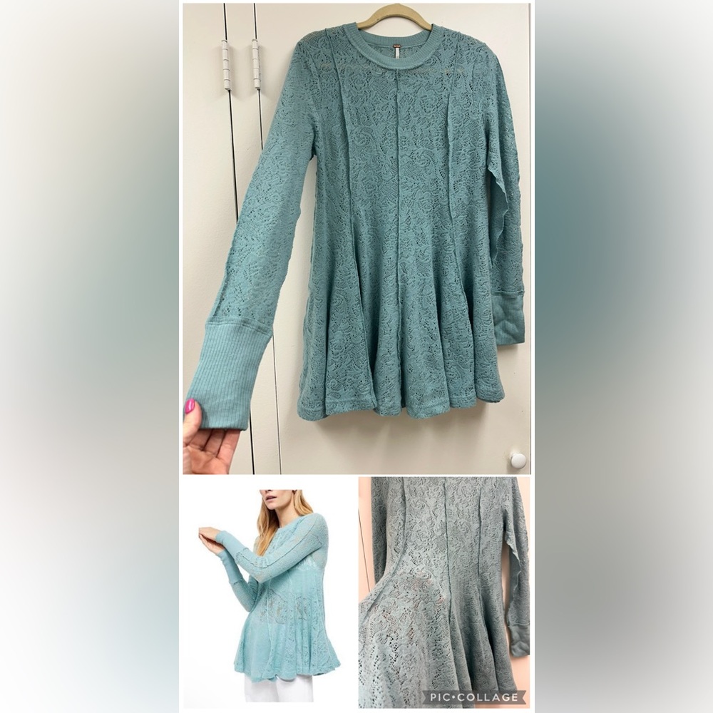 Free People | Morning Lace Tunic | Size: small